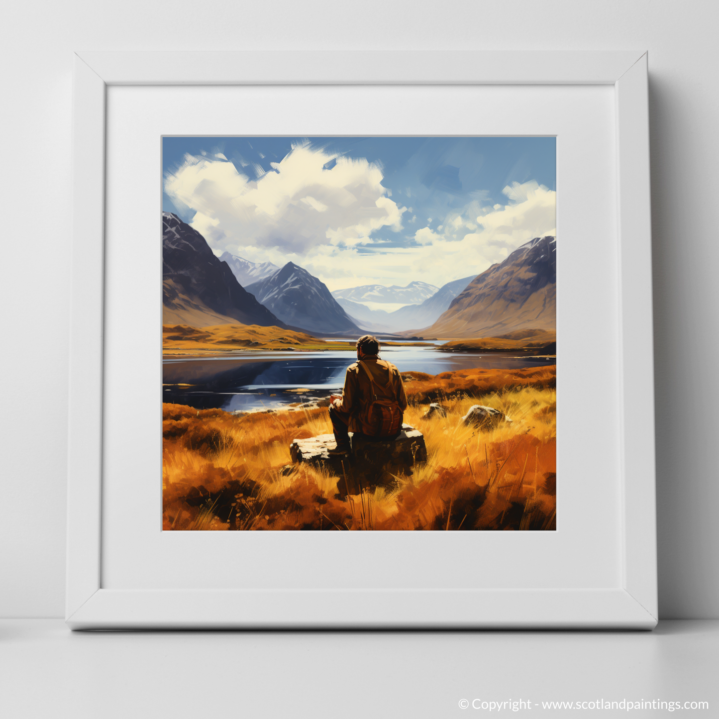 Satchel Sketcher in the Majestic Glencoe Highlands