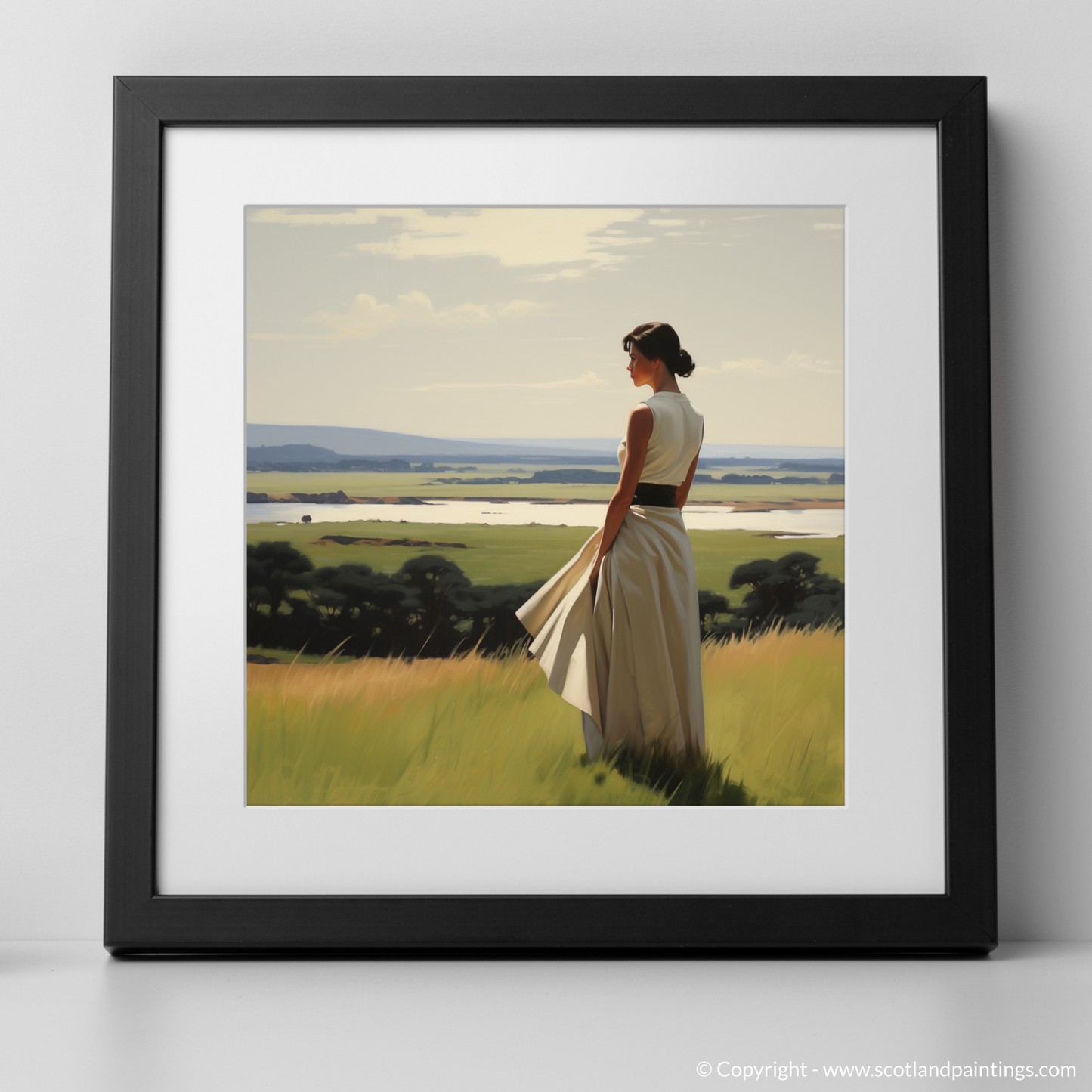 Woman in White: A Culloden Vista