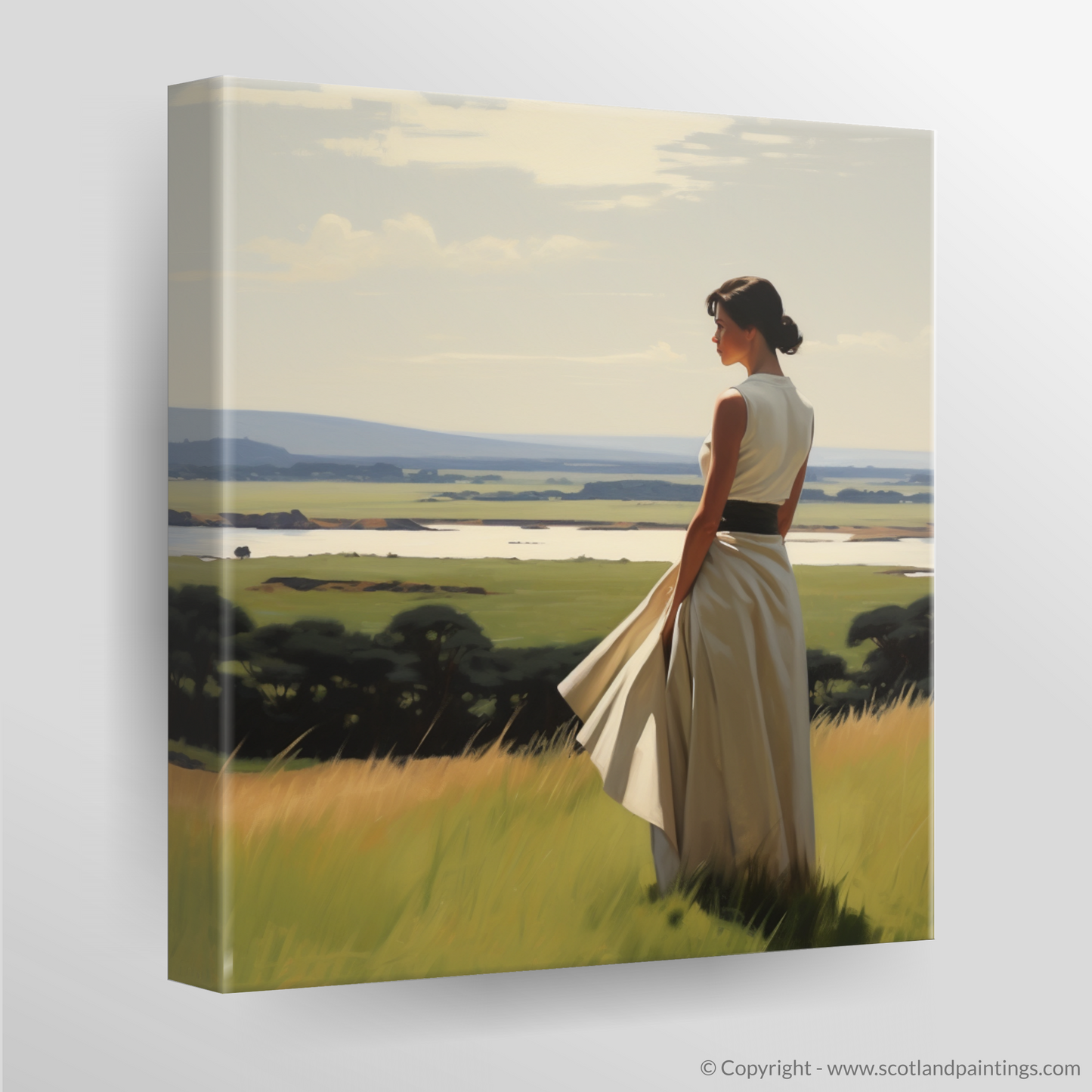 Woman in White: A Culloden Vista