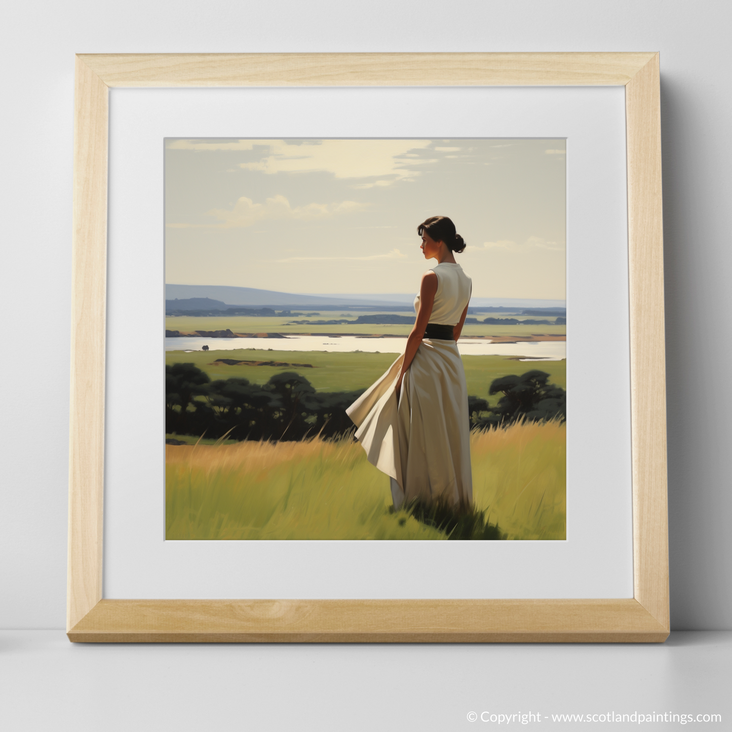 Woman in White: A Culloden Vista