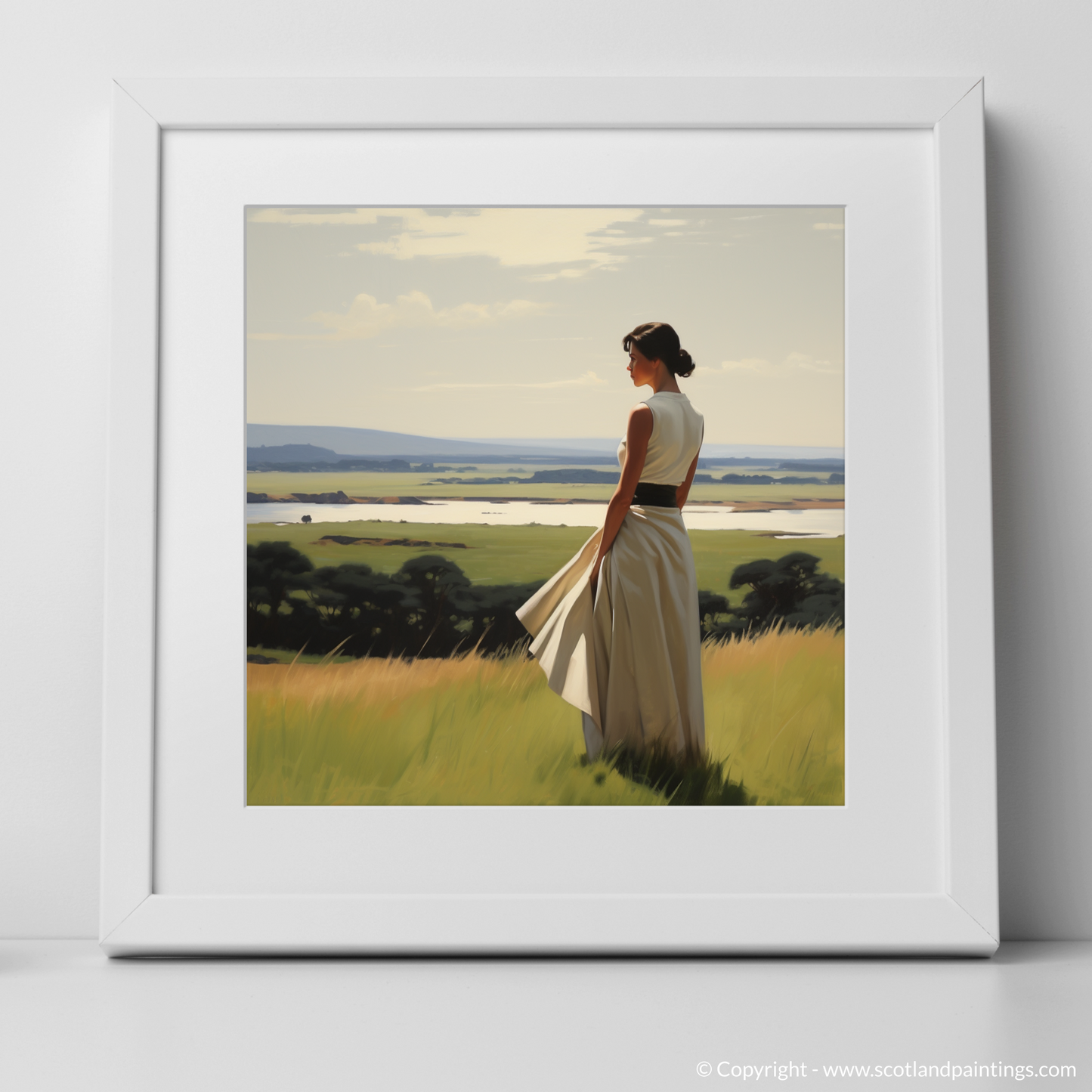 Woman in White: A Culloden Vista