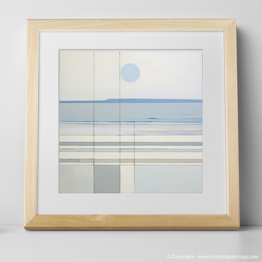 Gullane Beach Serenity: An Abstract Coastal Tapestry