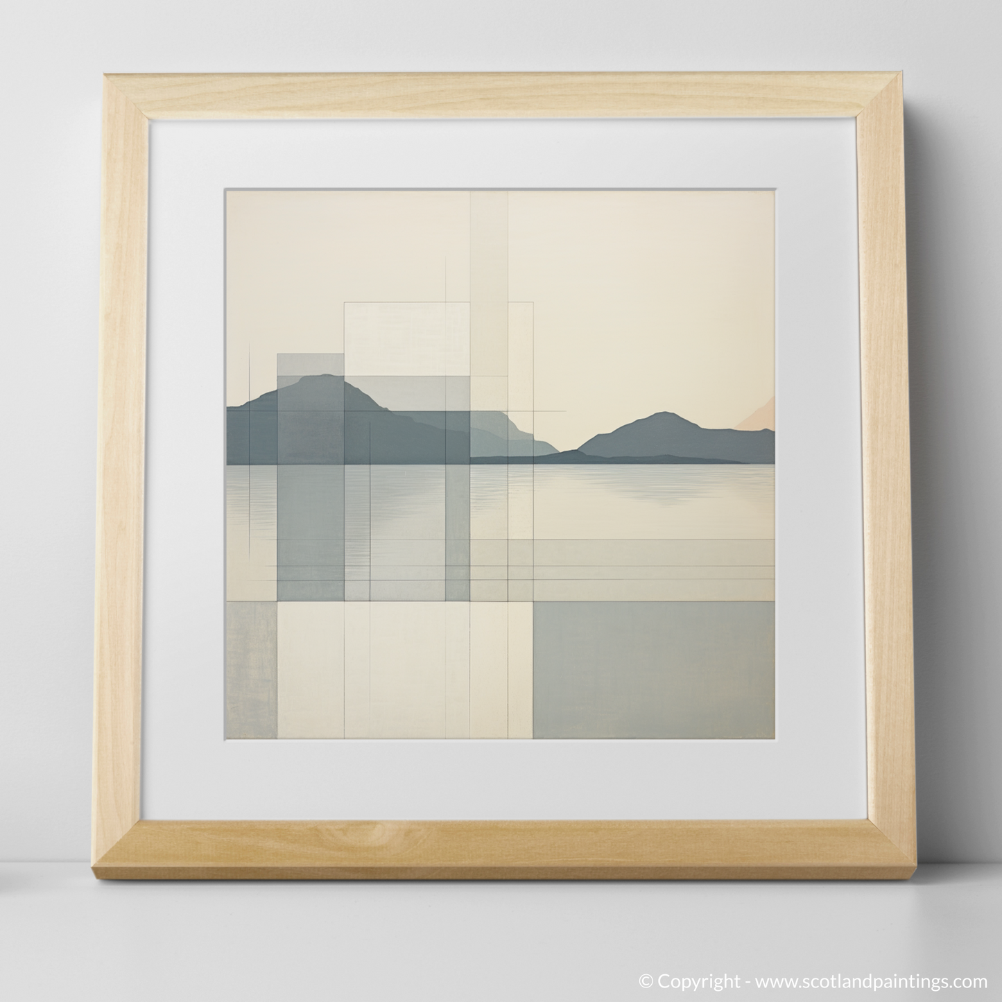 Isle of Raasay Abstract Geometry