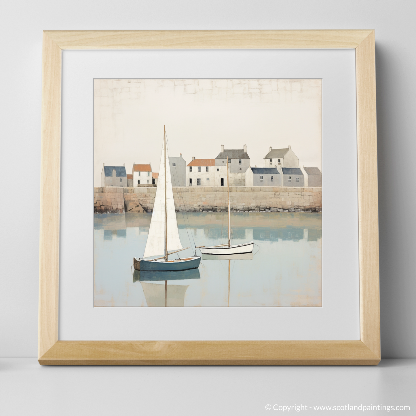 Tranquil Reflections at North Berwick Harbour