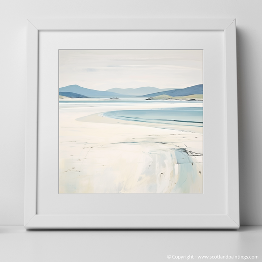 Luskentyre Beach Abstract: A Scottish Coastal Symphony