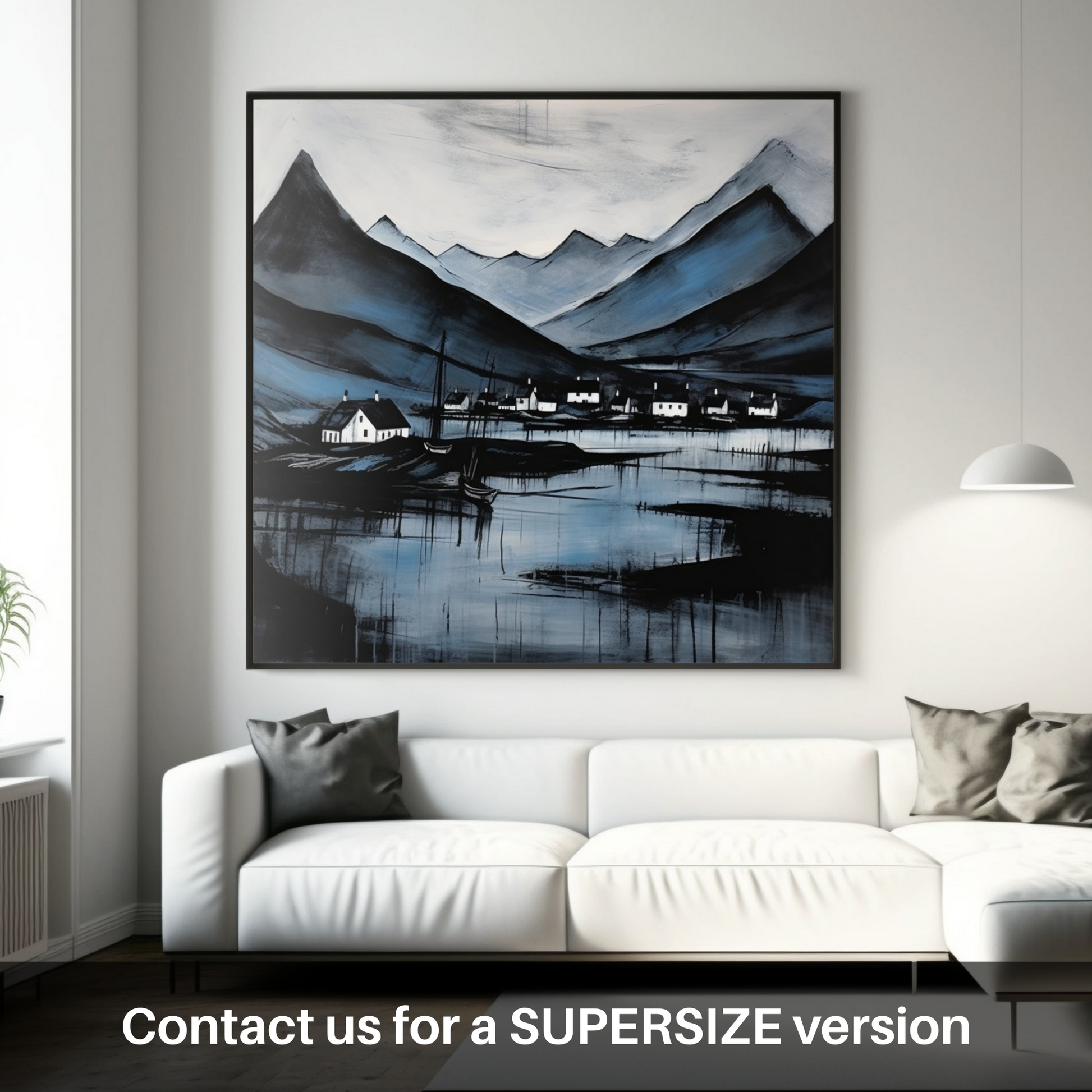 Huge supersize print of Fort William, Highlands