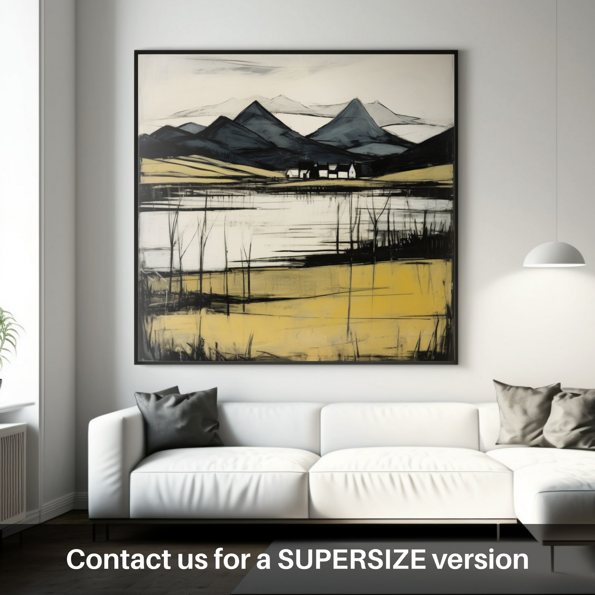 Huge supersize print of Loch Awe, Argyll and Bute
