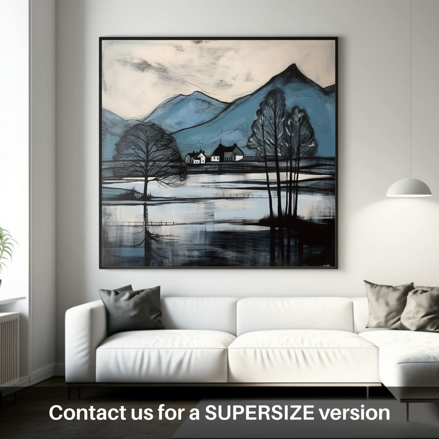 Huge supersize print of Loch Awe, Argyll and Bute