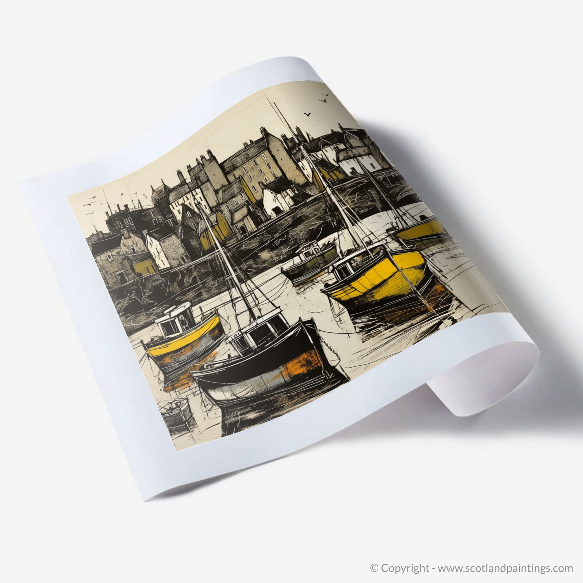 Art Print of Castlebay Harbour, Isle of Barra