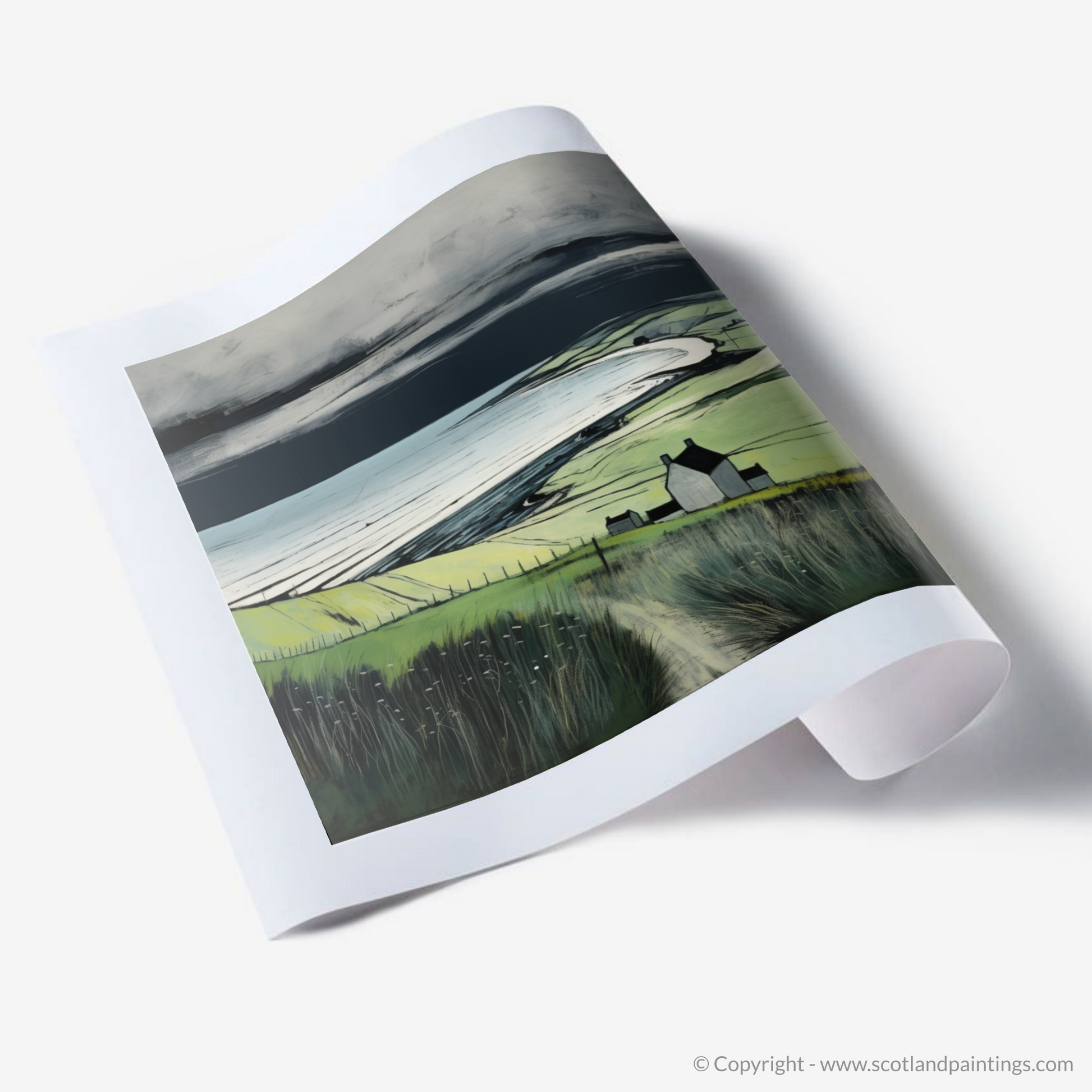 Art Print of Lunan Bay, Angus