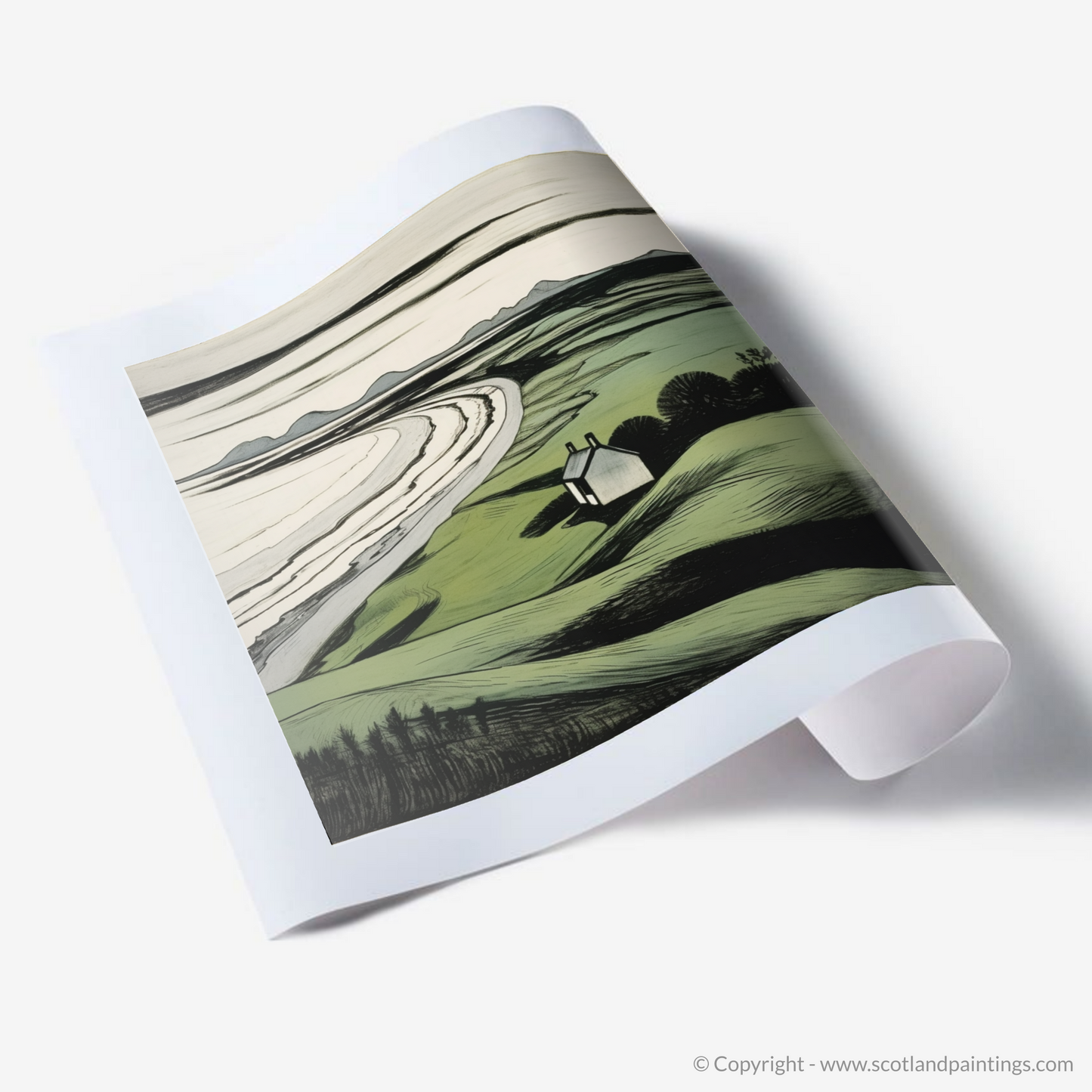 Art Print of Lunan Bay, Angus