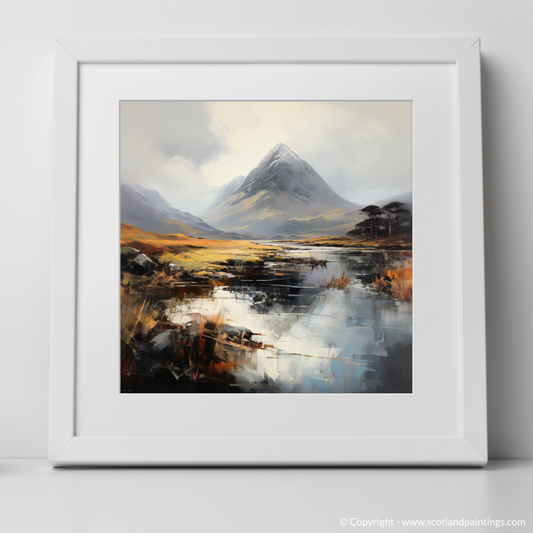 Highland Majesty: An Abstract Ode to Buachaille Etive Mòr