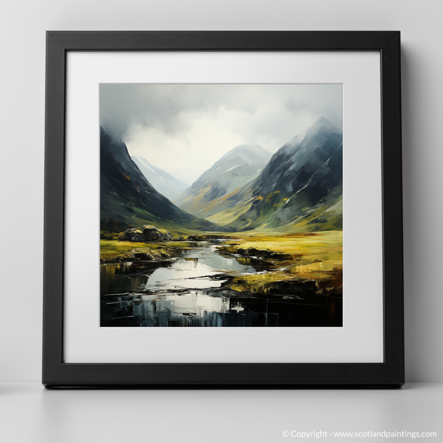 Abstract Essence of Glen Coe