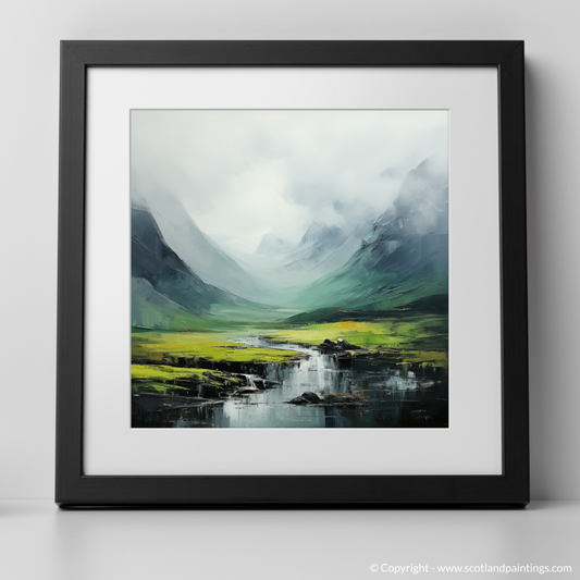 Mystic Glen Coe: An Abstract Highland Reverie