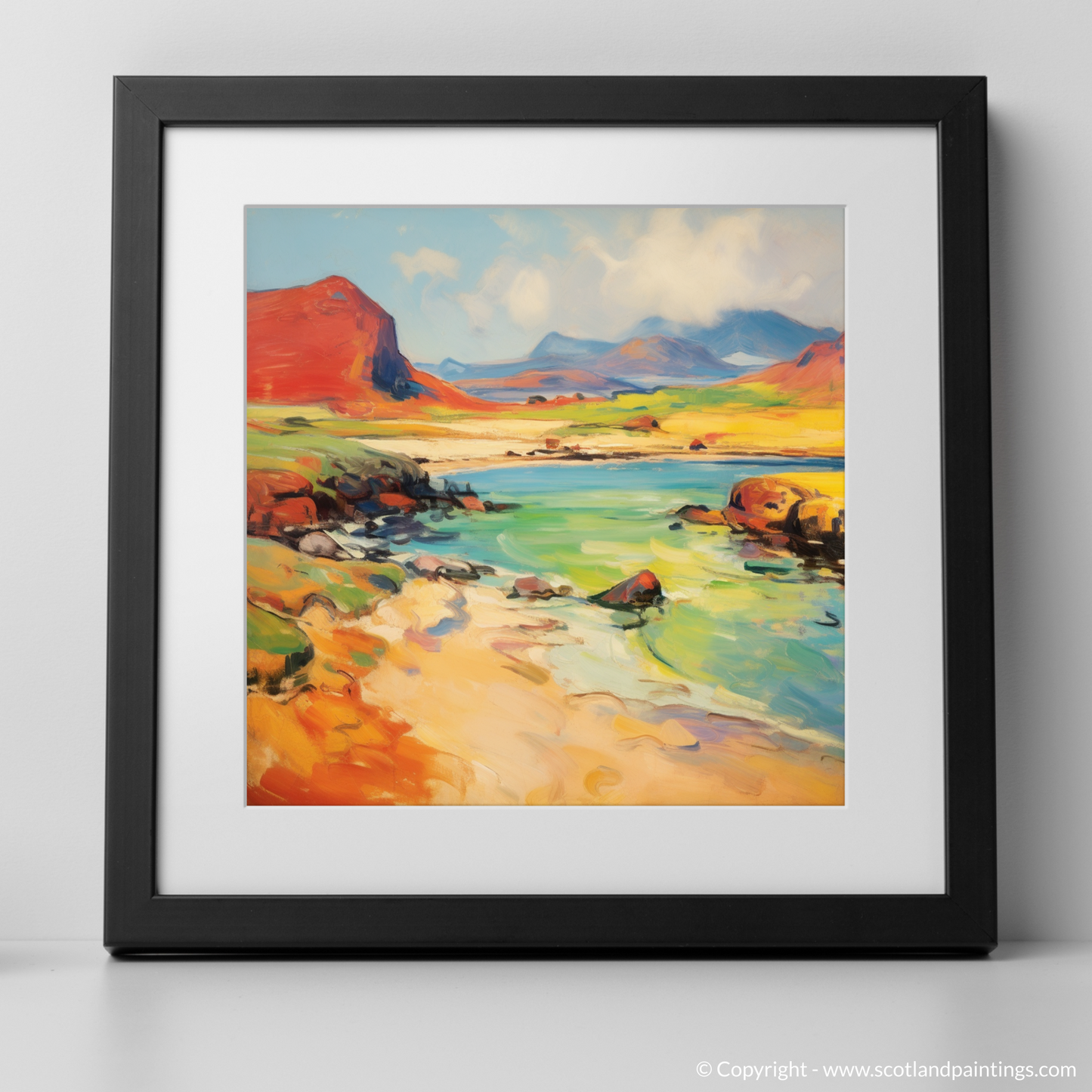 Mellon Udrigle Beach at Golden Hour: Embracing the Fauvist Spirit