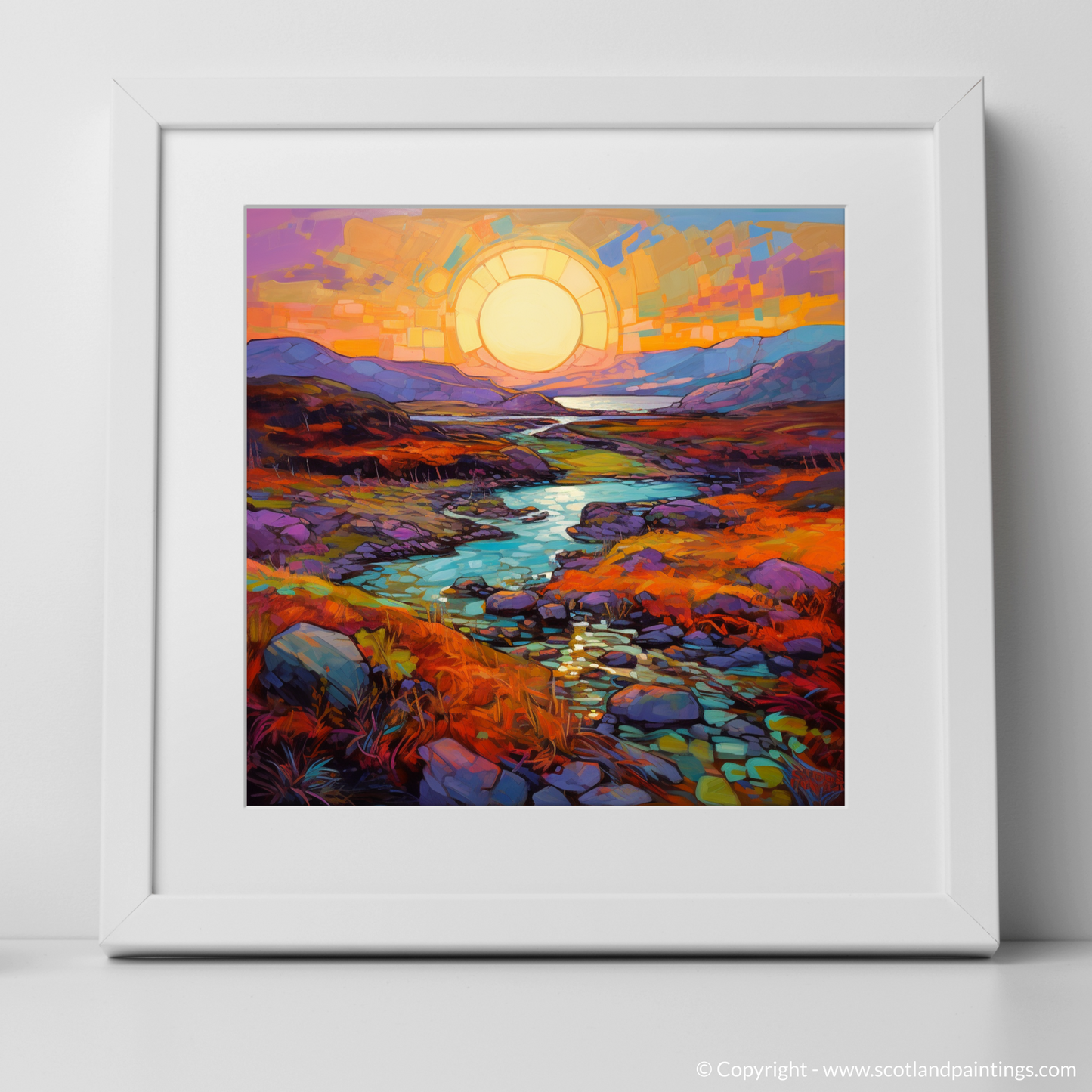 Sunset Embrace on the Isle of Harris