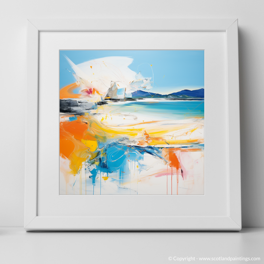 Kiloran Bay Rhapsody: An Abstract Expressionist Ode to Scottish Beaches