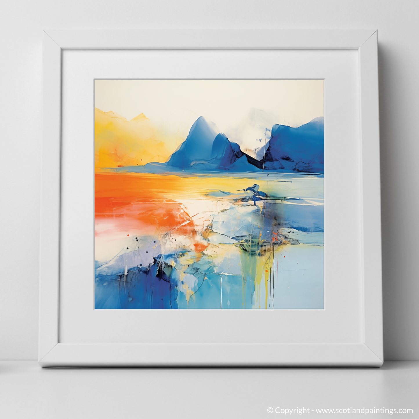 Abstract Essence of Elgol Bay