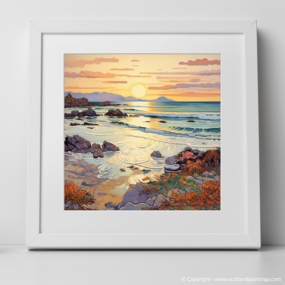 Twilight Serenade at Traigh Mhor – Scotland Paintings and Art Prints