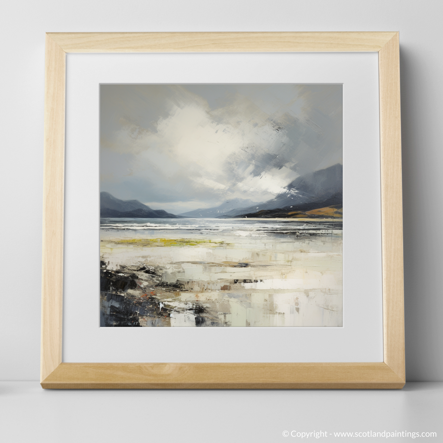 Storm's Approach over Camusdarach Beach