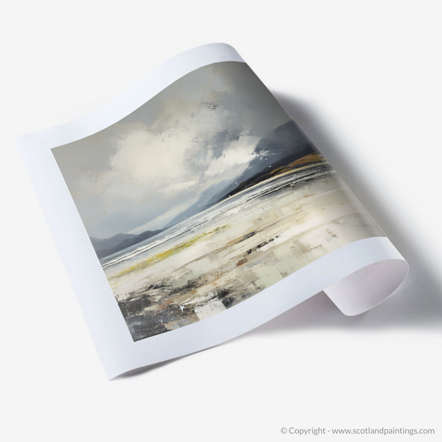 Storm's Approach over Camusdarach Beach