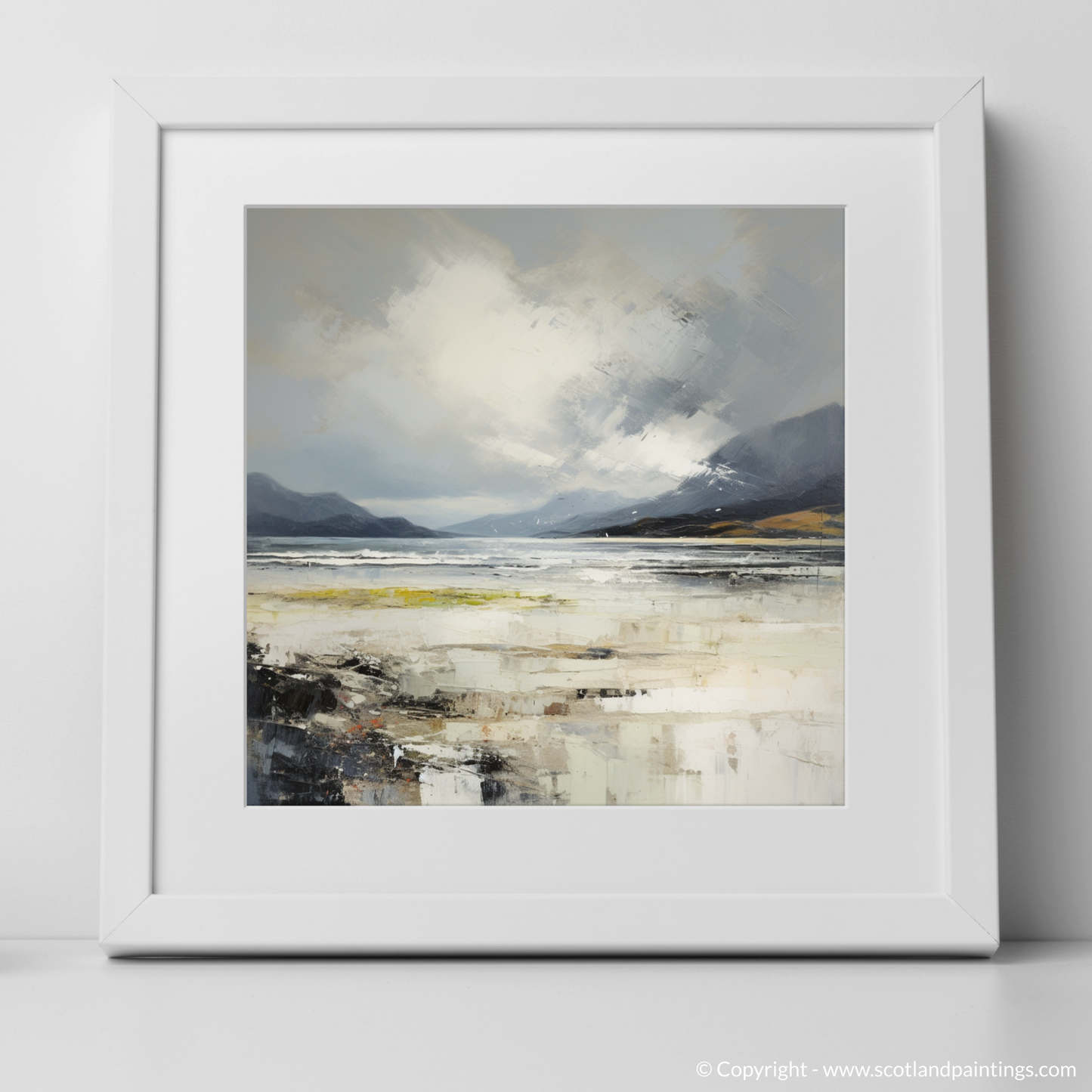 Storm's Approach over Camusdarach Beach