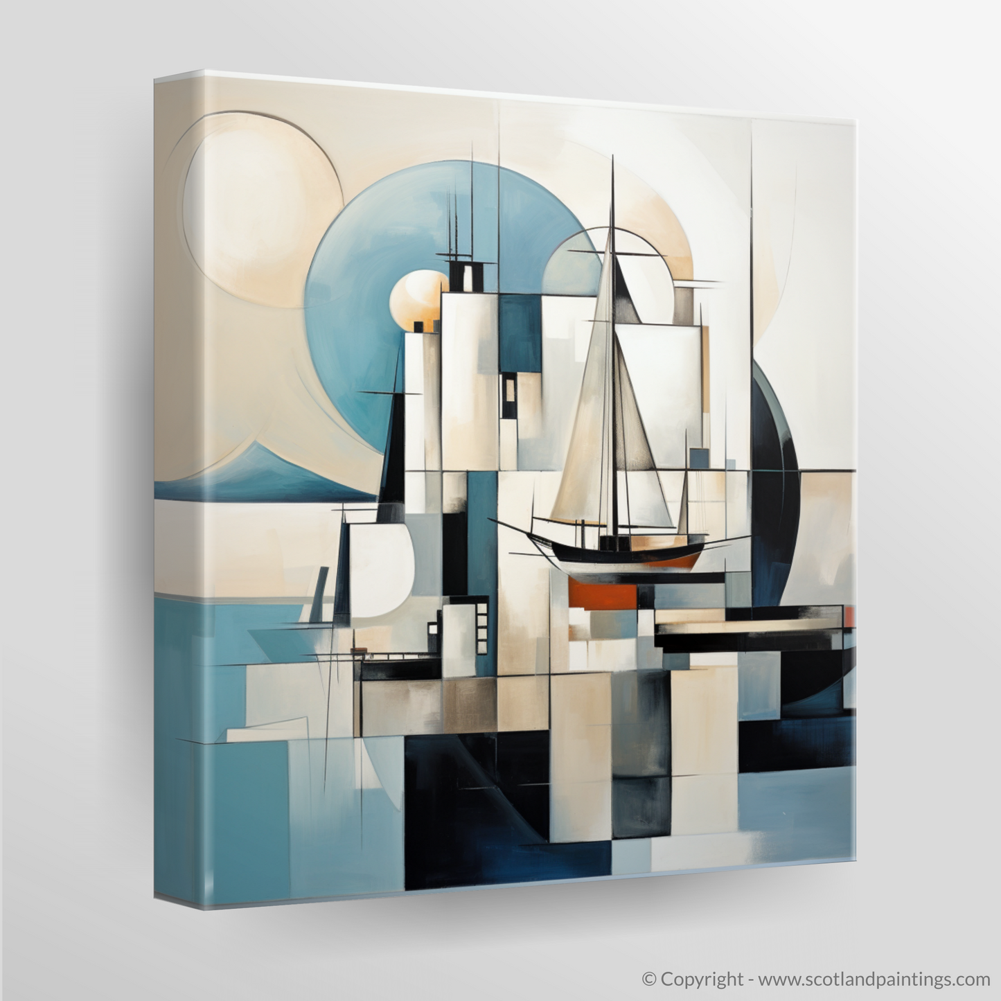 Cubist Echoes of Lochinver Bay