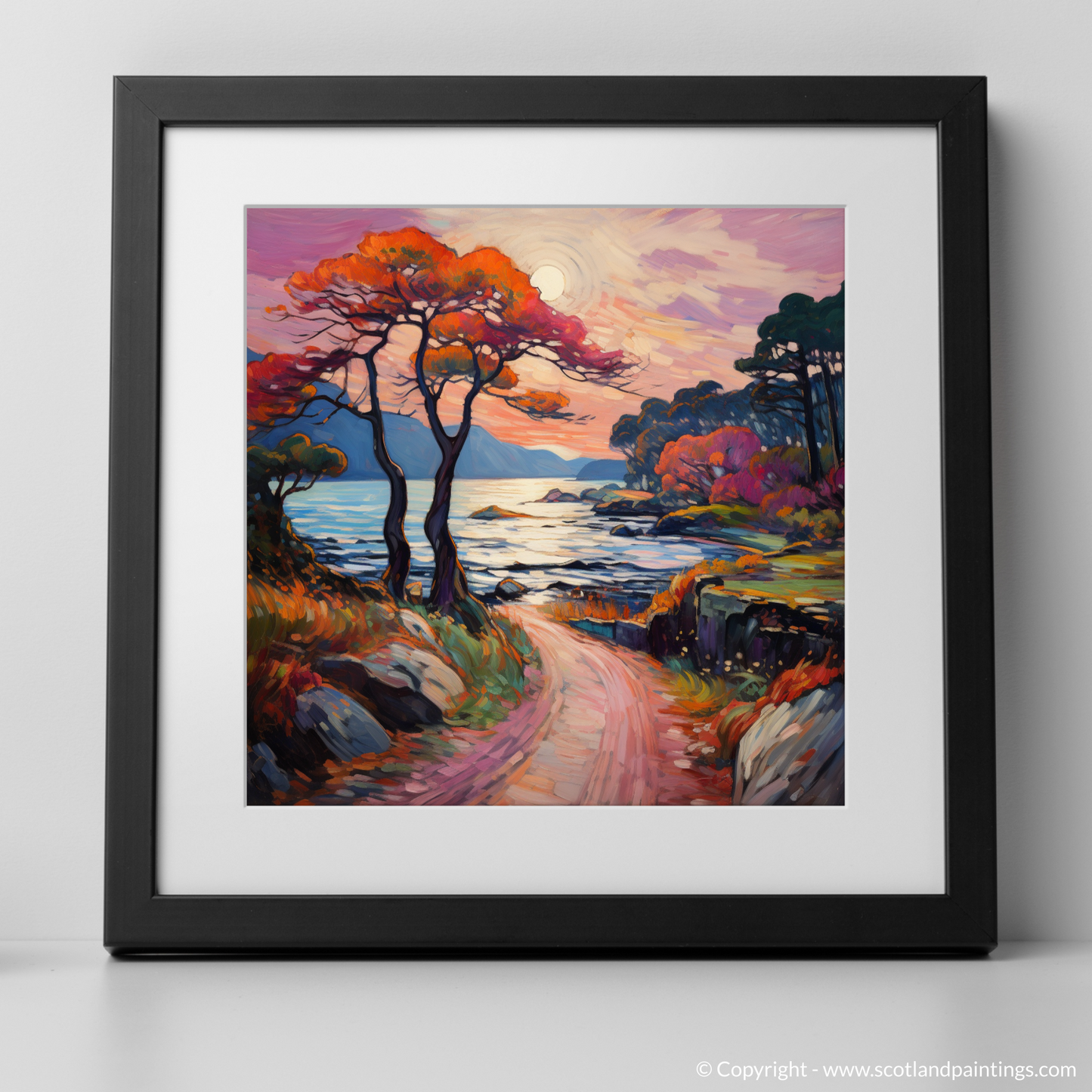 Highland Radiance: A Fauvist Ode to Loch Katrine