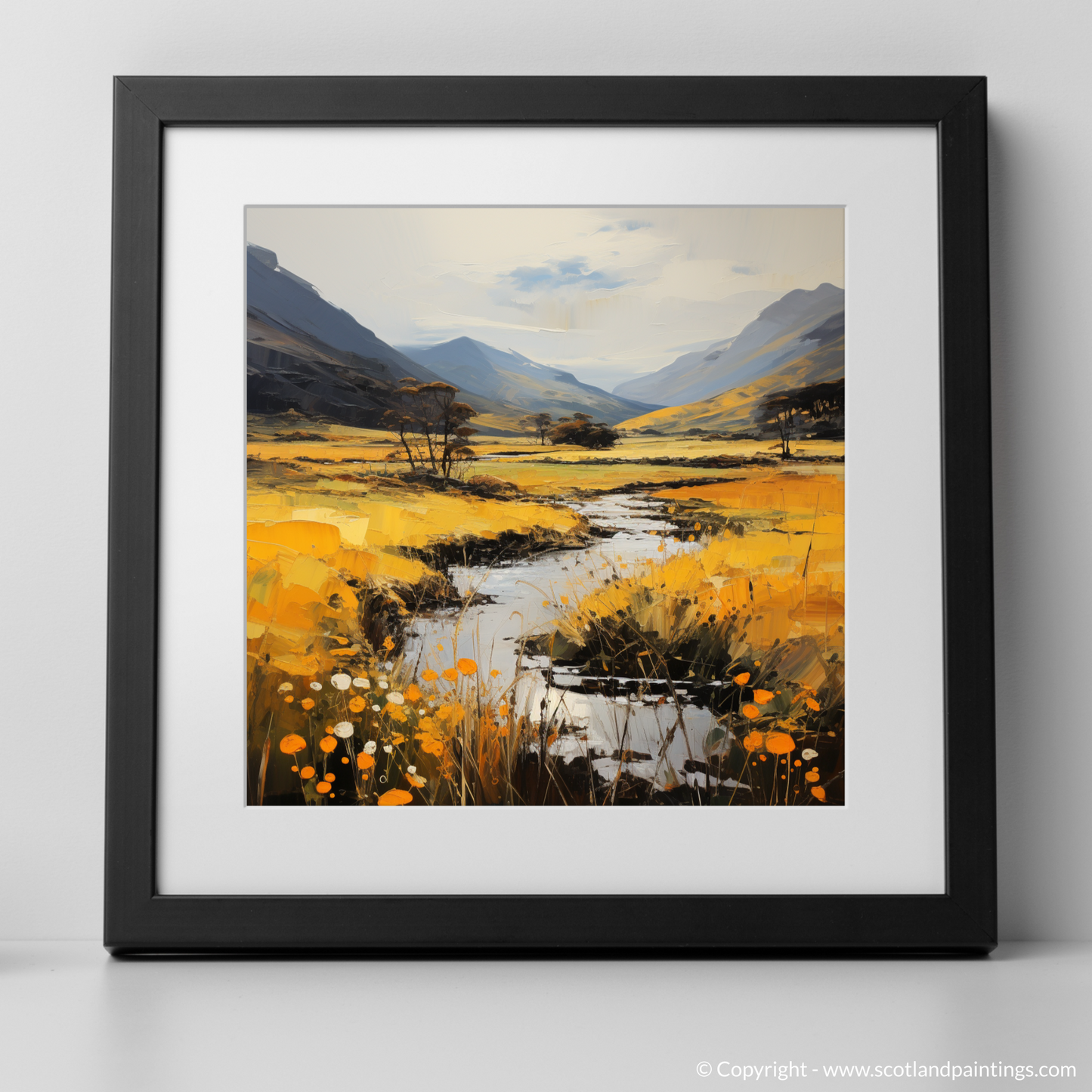 Golden Bracken Tapestry of Glencoe