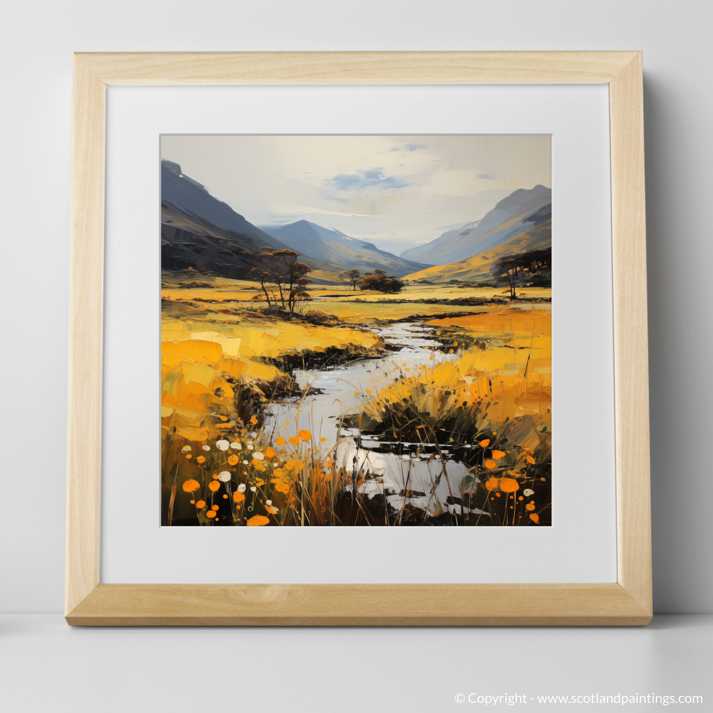 Golden Bracken Tapestry of Glencoe