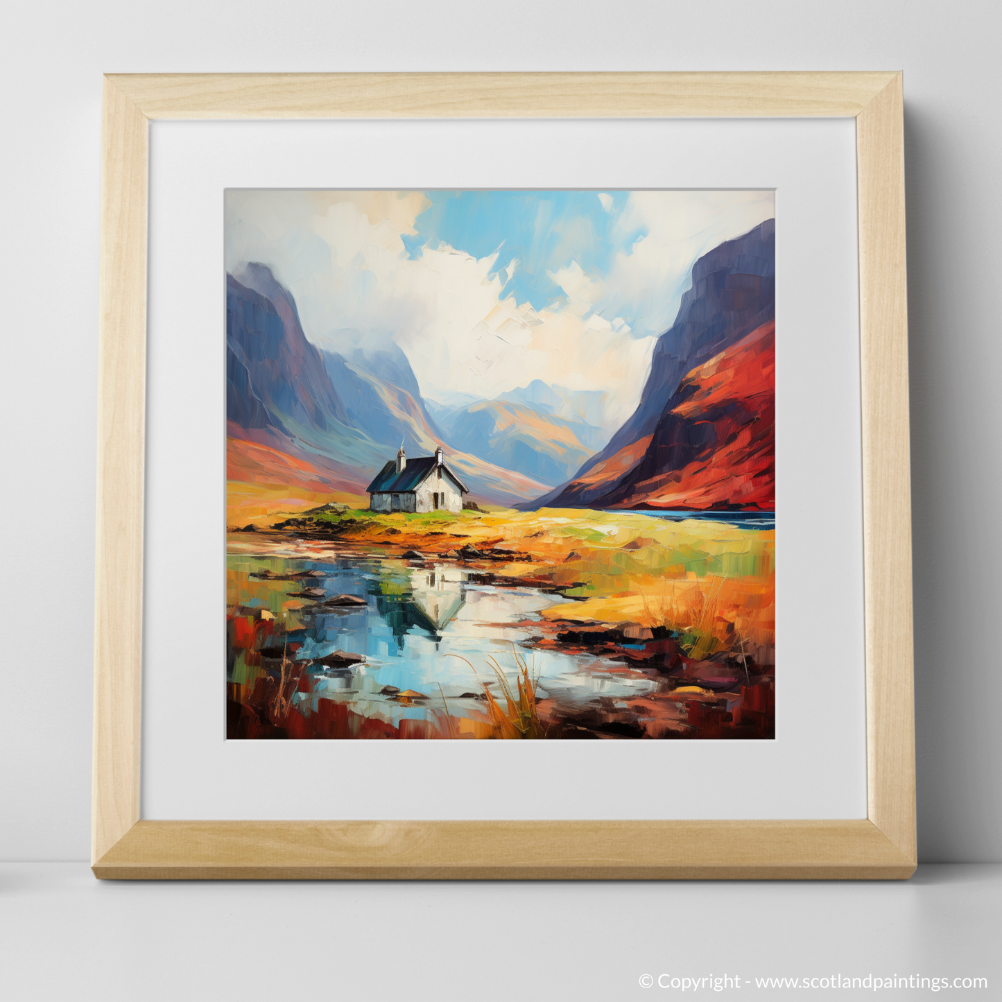 Vivid Solitude: Fauvist Reflections of Glencoe