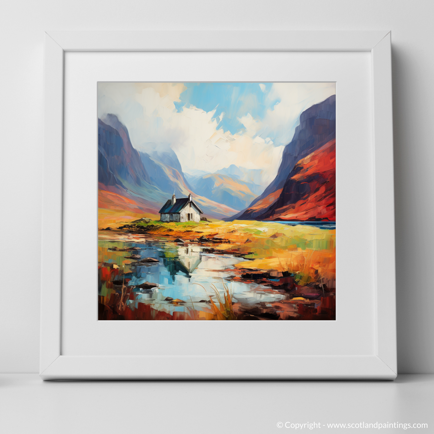 Vivid Solitude: Fauvist Reflections of Glencoe