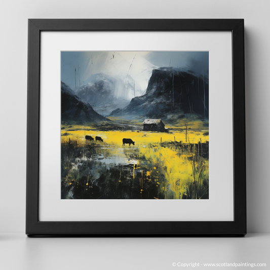 Highland Serenity: An Abstract Ode to Glencoe