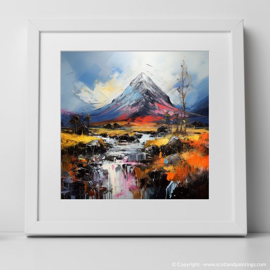 Buachaille Etive Mòr in Abstract Impressionist Majesty