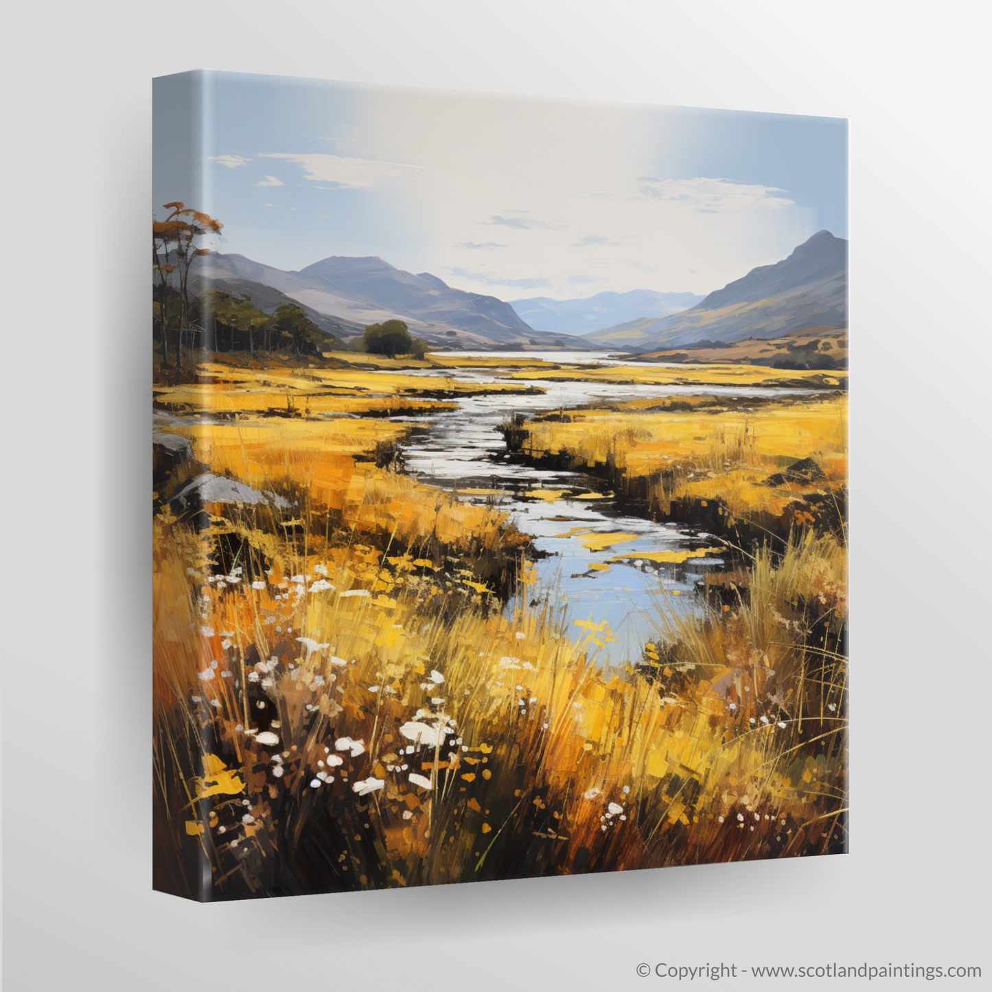 Golden Bracken: A Tranquil Glencoe Reverie