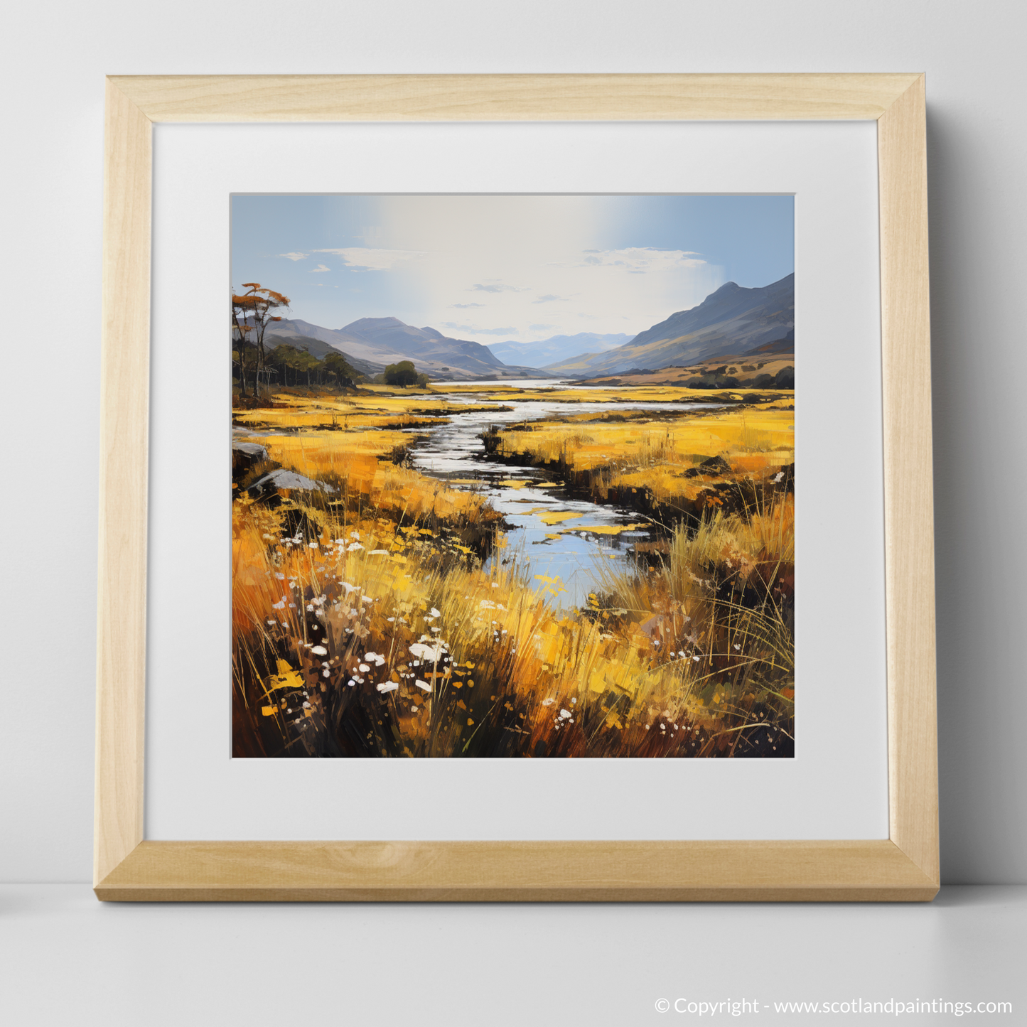 Golden Bracken: A Tranquil Glencoe Reverie