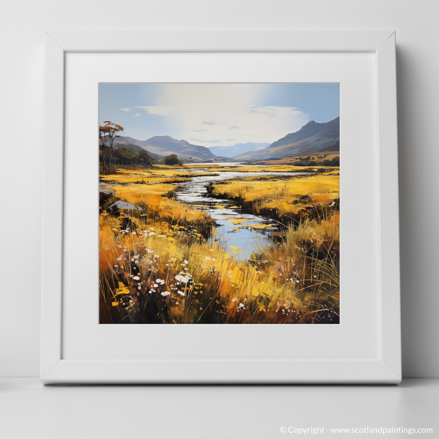 Golden Bracken: A Tranquil Glencoe Reverie