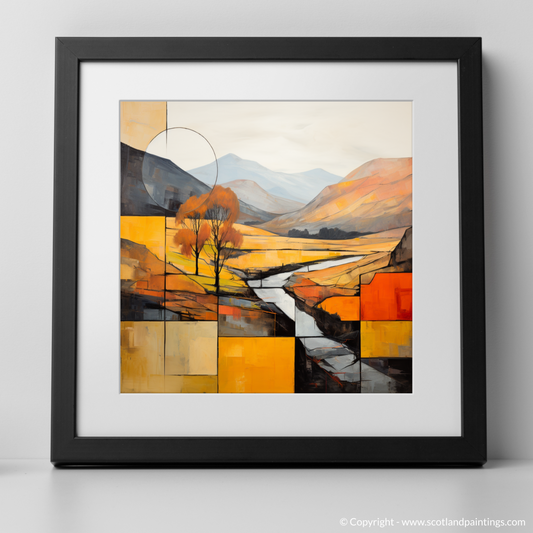 Autumn Hues of Glencoe: An Abstract Interpretation