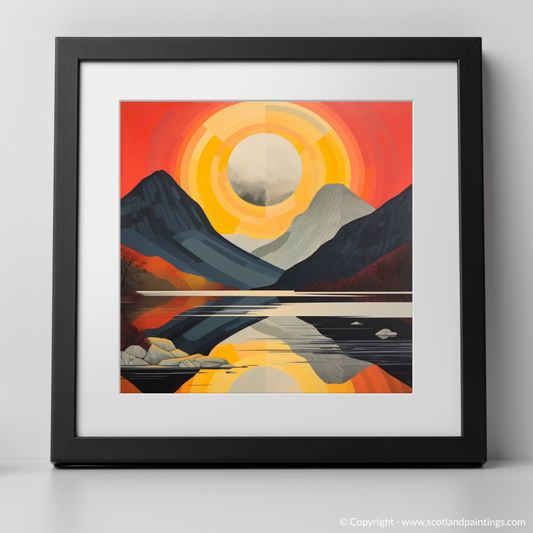 Majestic Buachaille Sunrise in Minimalist Grace