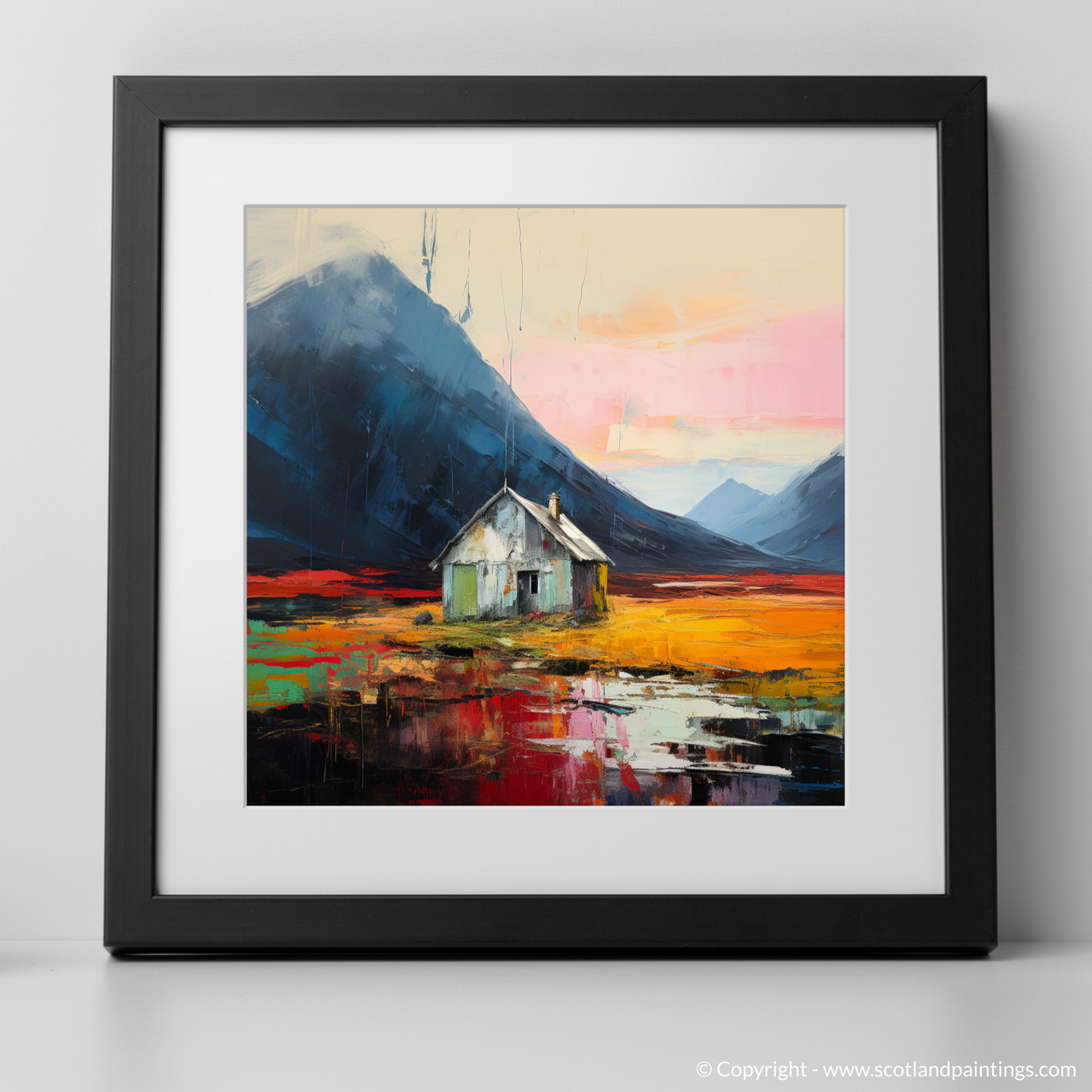 Cabin in the Color Field: A Glencoe Dusk Story