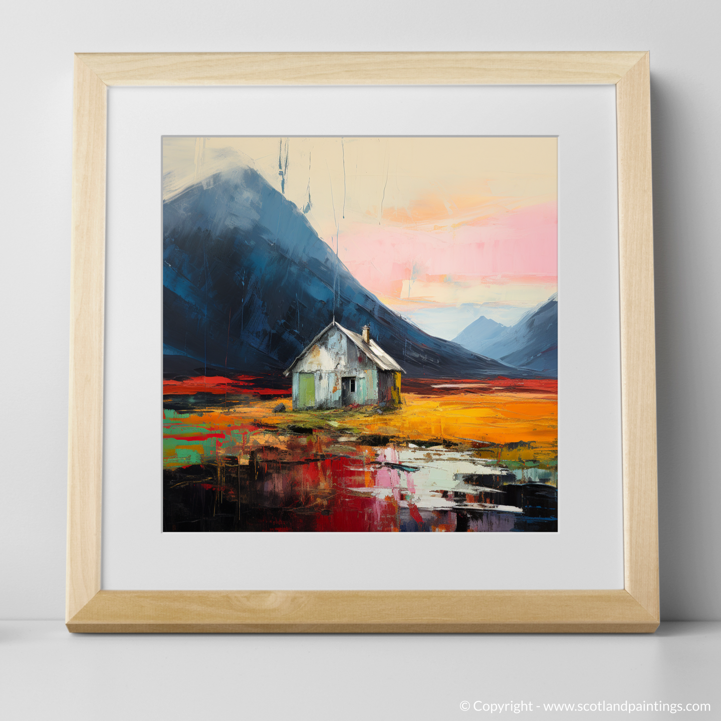 Cabin in the Color Field: A Glencoe Dusk Story