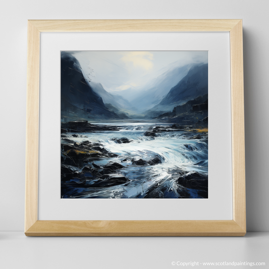 Glistening Rapids of Glencoe: A Minimalist Homage