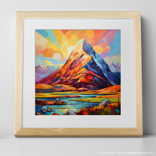 Cubist Sunset over Buachaille Etive Mòr