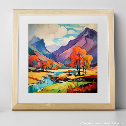 Autumn in Glencoe: A Cubist Rhapsody