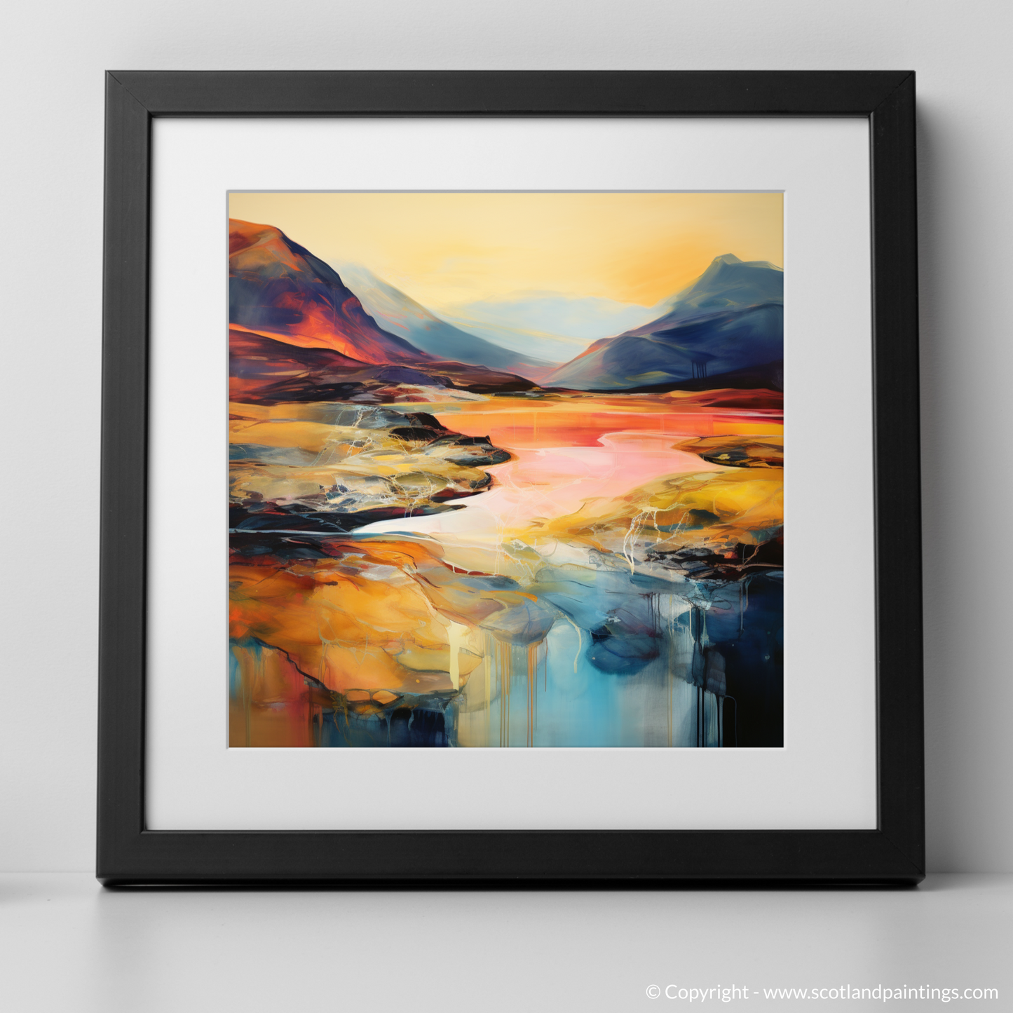 Serpentine River's Golden Hour Symphony in Glencoe