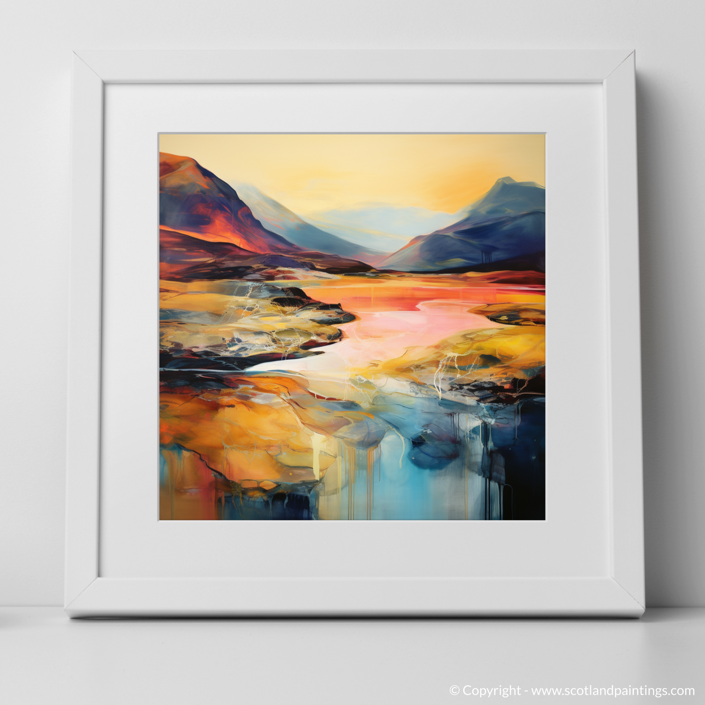 Serpentine River's Golden Hour Symphony in Glencoe