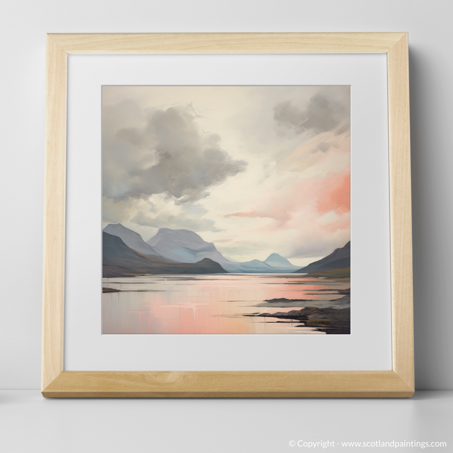 Sky's Embrace: A Minimalist Tribute to Glencoe