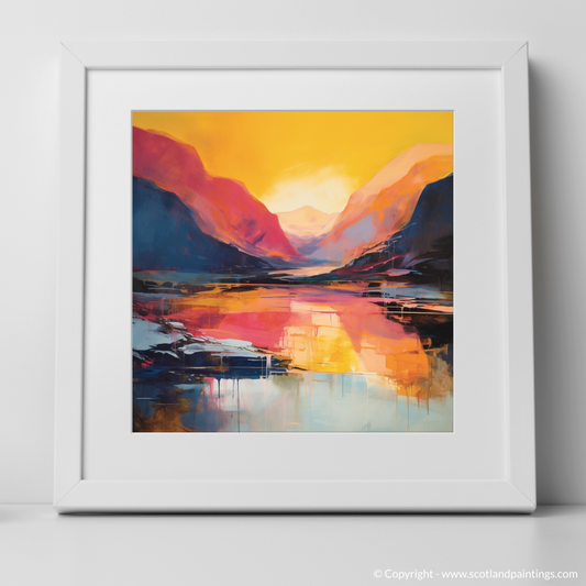 Sunset Serenade: Reflections of Glencoe