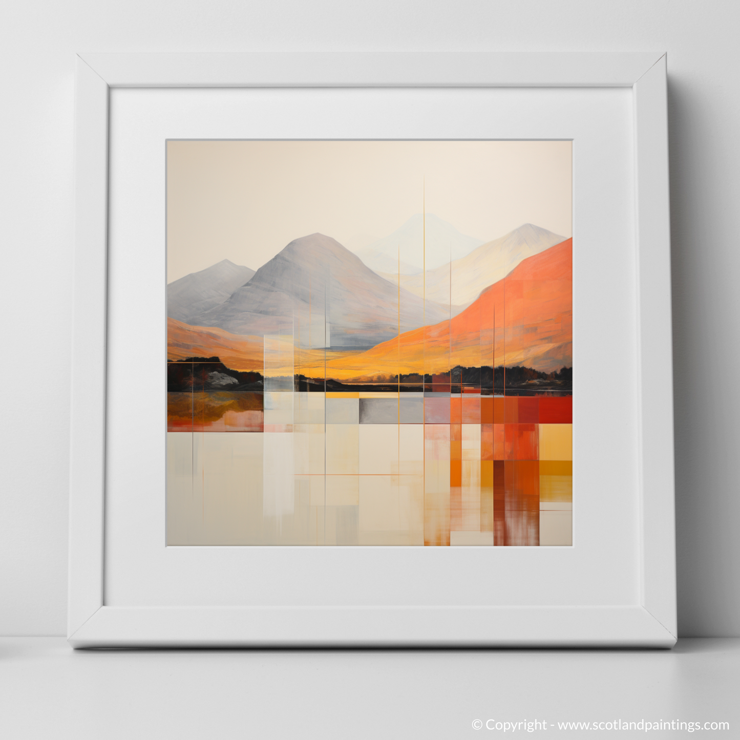 Autumn's Embrace: A Minimalist Ode to Glencoe