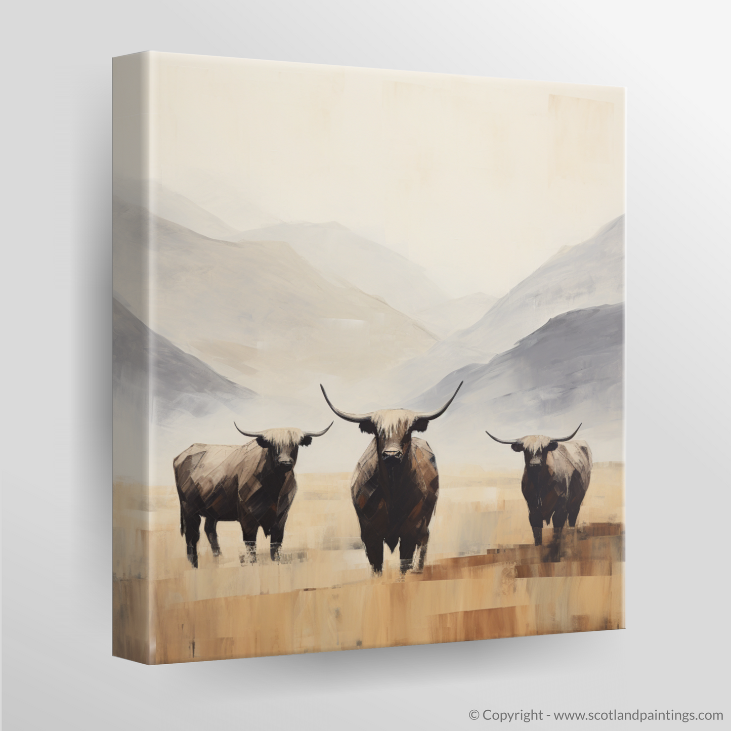 Highland Harmony: Cows of Glencoe